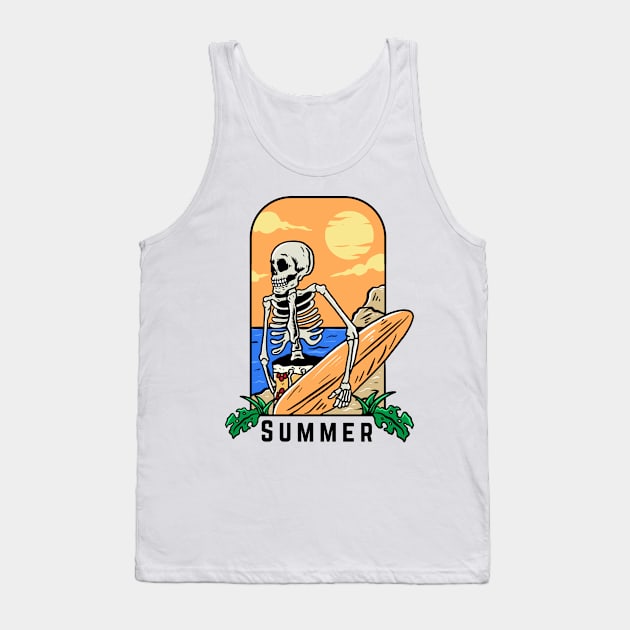 Summer Vibes Tank Top by Marioma